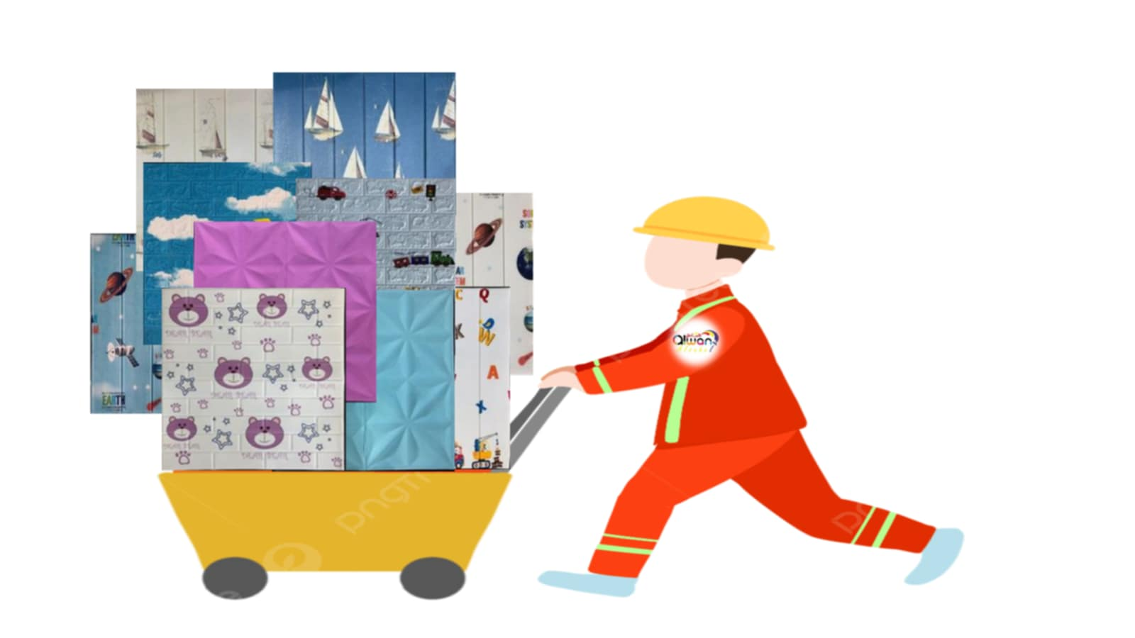 بلاطات فوم أطفال