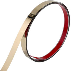 عود أكريلك ذهبي بديل الاستيل (لاصق ذاتي) 2×240