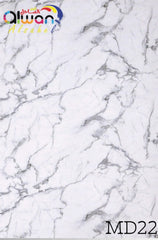 Marble-effect panel – white – code AL22