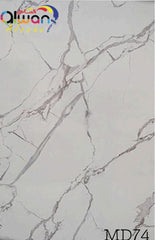 Marble-effect panel – white – code AL74
