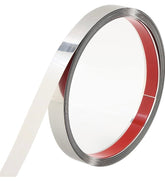 عود أكريلك فضي بديل الاستيل (لاصق ذاتي) 2×120سم