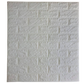 ⁨بلاطة استيكر فوم حجر أبيض 5 ملم 77×70سم⁩