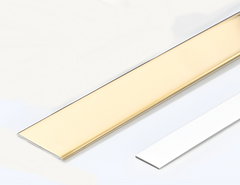 شرايح استيل ذهبي عرض 5سم