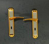 طقم أكرة تركي 710 حجرة ذهبي×فضي