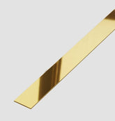 شرايح استيل ذهبي عرض 2 سم