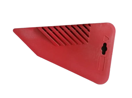 Wallpaper and putty scraper