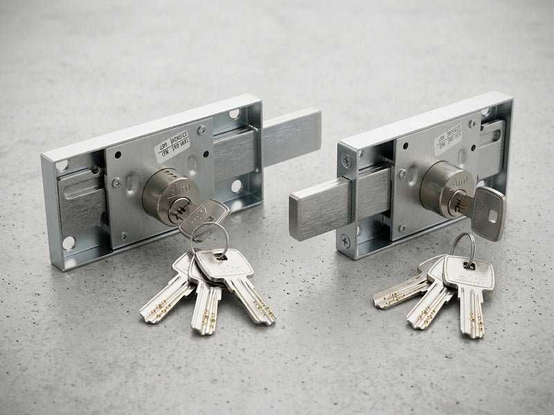 Al Ahram sheet-metal door lock set