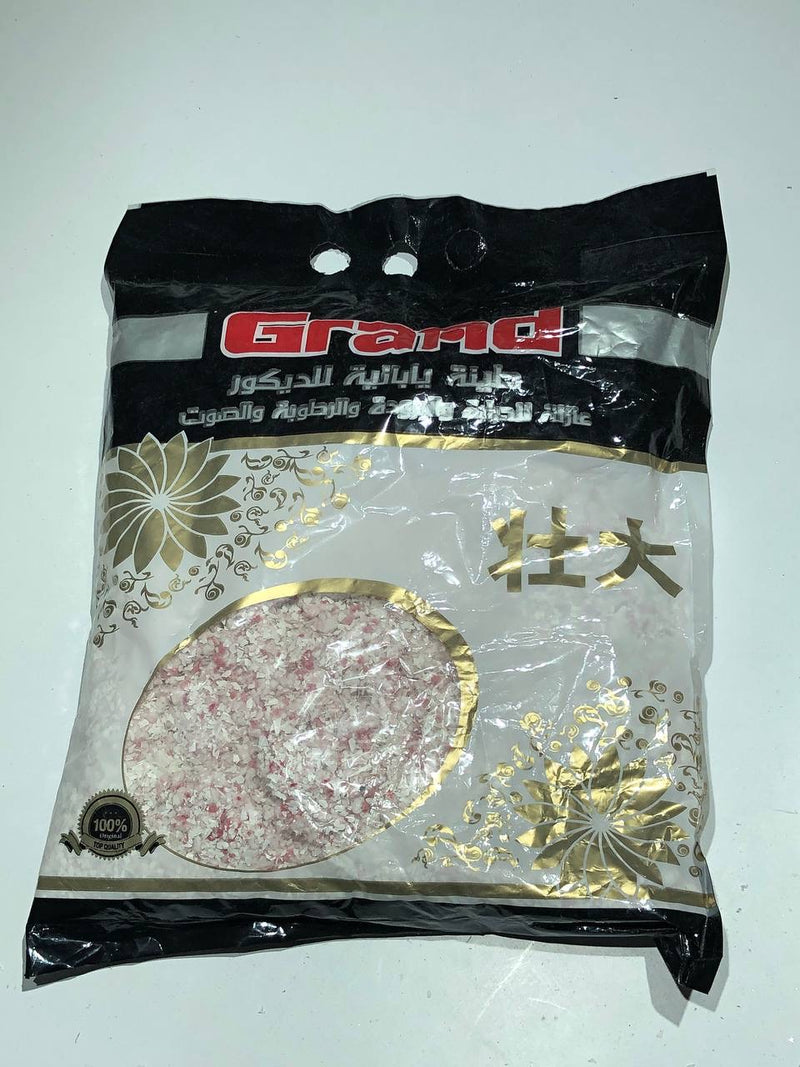 738 Japanese decorative plaster bag — wire-fiber texture