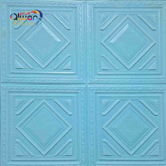 بلاطة فوم مودرن 8 ملم 70 × 70 سم – أزرق