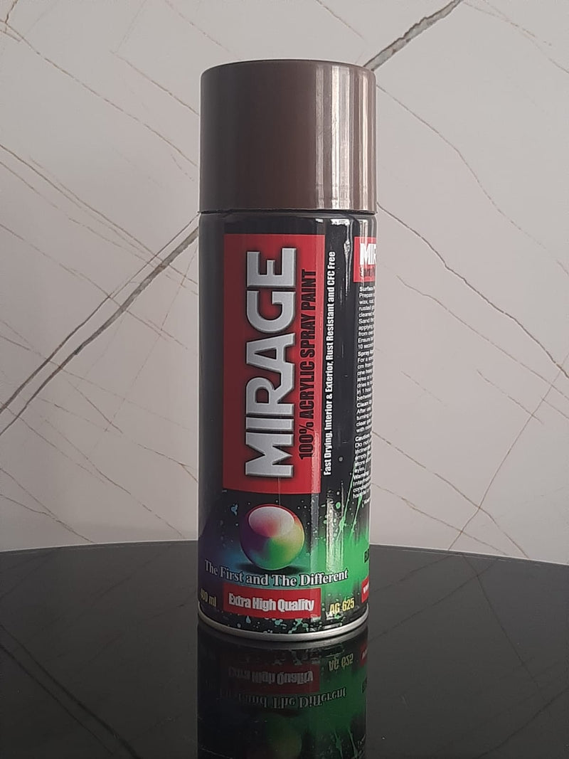 Spray paint — dark brown
