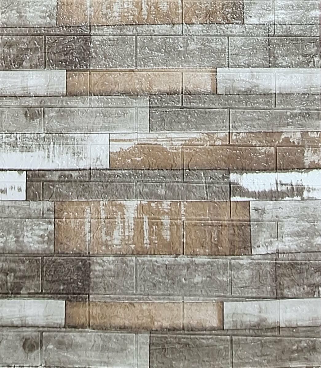 ⁨بلاطة فوم حجر 4 ملم 77*70سم⁩